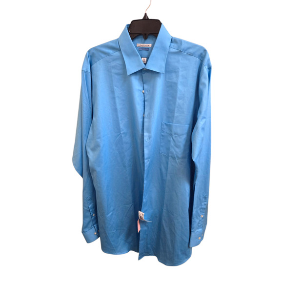 NWT XL blue Van Heusen Button-Up Shirt - Picture 1 of 2